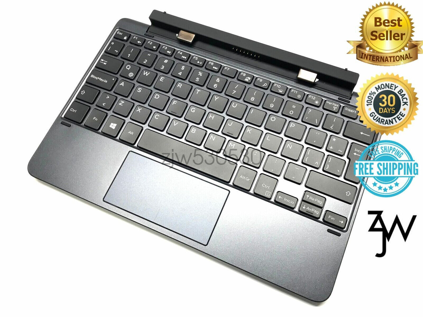 New Dell OEM Mobile k13M Spanish US Keyboard for Venue 10 Pro 5056 Tablet -1PK8M