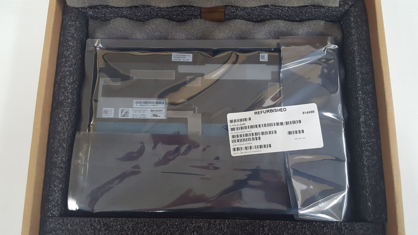 LQ125M1JW31 Sharp 12.5" LCD Touch Screen 814WM For Dell XPS 9250 Latitude 7275