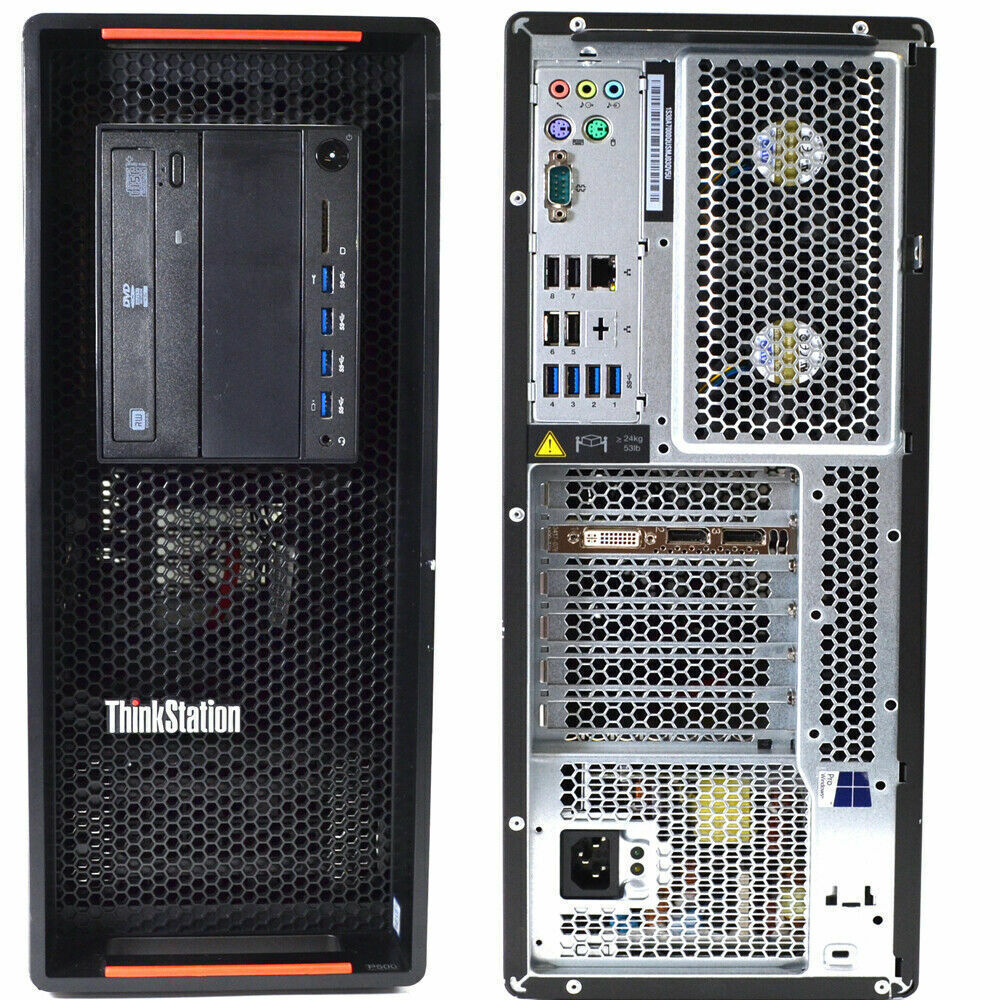 Lenovo ThinkStation P510 8CORE Xeon E5-1660 v3 64GB RAM 1TB SSD Win11 R5-340X