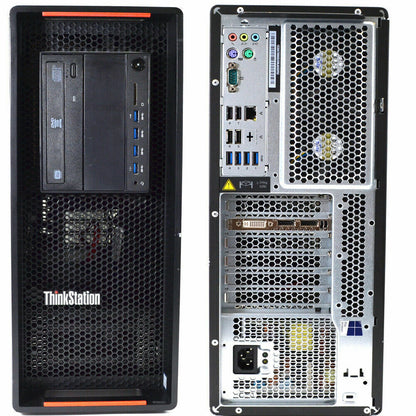 Lenovo ThinkStation P510 8CORE Xeon E5-1660 v3 64GB RAM 1TB SSD Win11 R5-340X