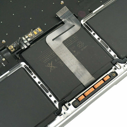 MacBook Pro 13 Top Case Assembly A1708 Keyboard Touchpad + Battery (Silver)