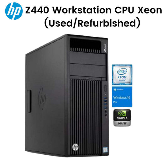 HP Z440 Workstation 8C Xeon E5-2620 V4 32GB 240GB SSD +1TB R5-340X WIFI WIN10