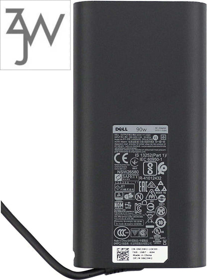 Original Dell Latitude 5480 5580 7280 7480 7490 90W AC Adapter Charger Power