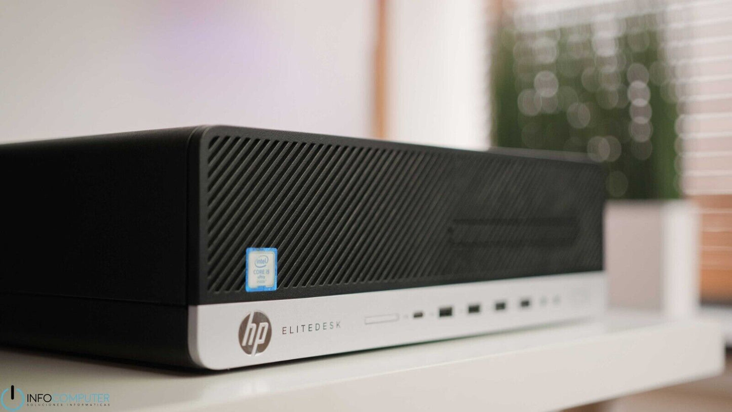 HP EliteDesk 800 G3 SFF i5-7600 16GB 512GB SSD PC WINDOWS 10 PRO WiFi