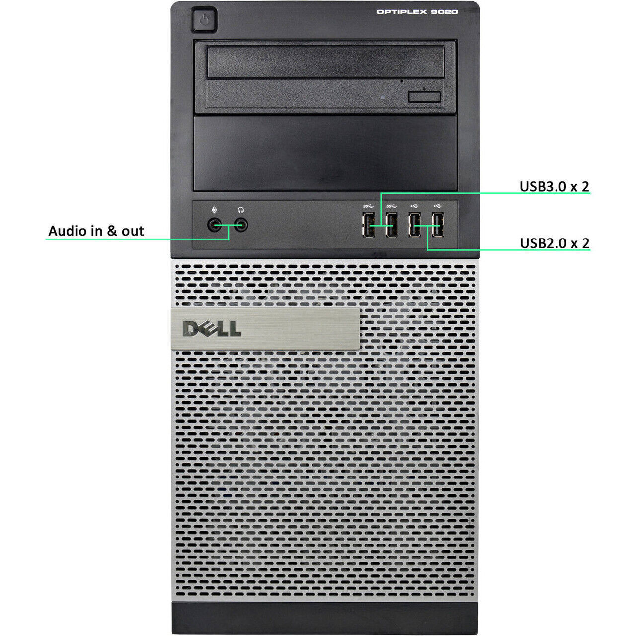 Dell Optiplex 9020 MT | Intel i7-4th Gen | 32GB RAM | 960GB SSD | Win 10 WiFi