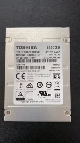 SANDIK 1.92TB 960GB SATA 6GB/s 2.5" SSD Samsung SM863a Series MZ-7KM9600