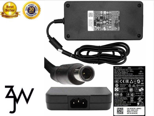 Dell 240W 19.5v 12.3a Precision Alienware AC Adapter 17 R3 R4 R5 laptop charger