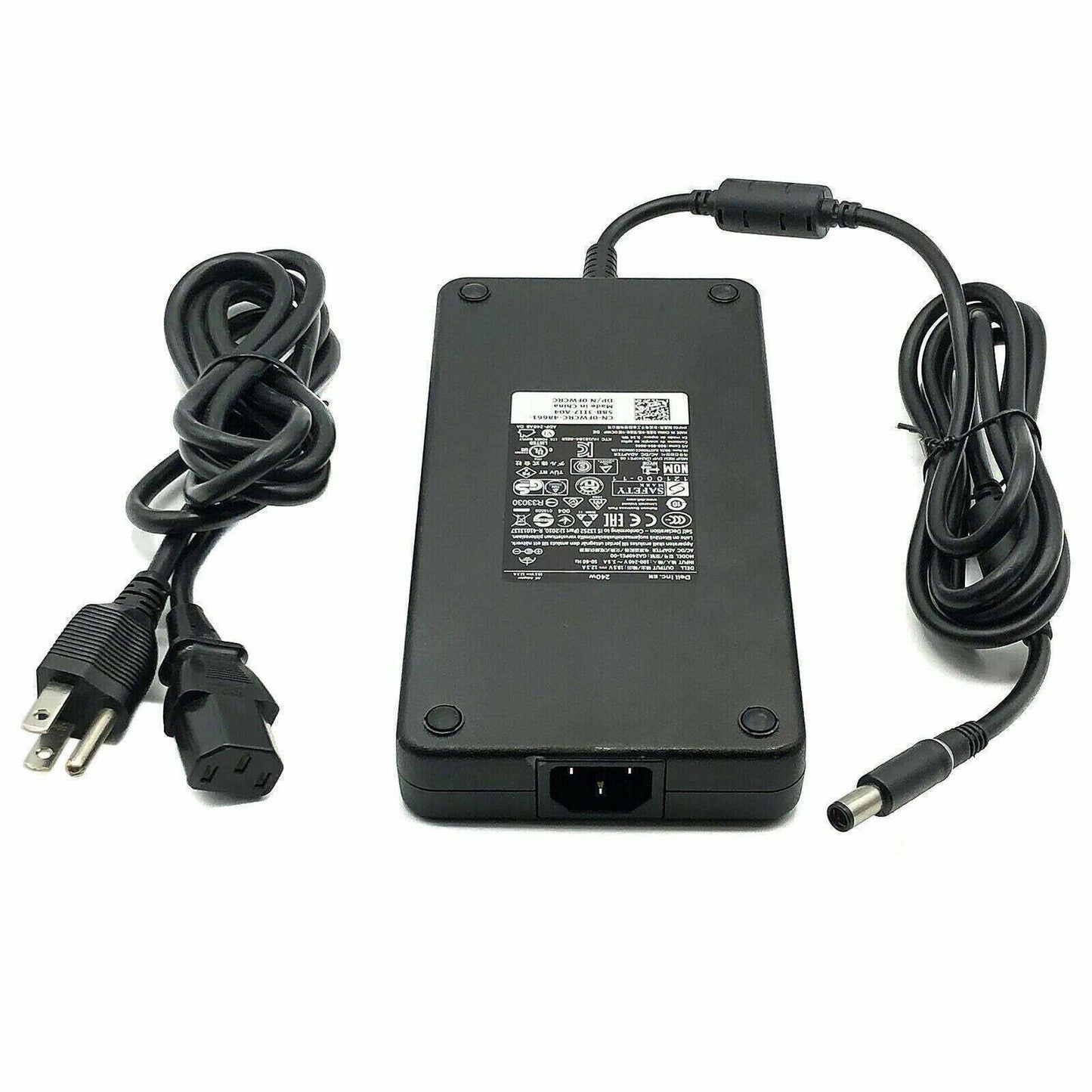 Dell 240W 19.5v 12.3a Precision Alienware AC Adapter 17 R3 R4 R5 laptop charger