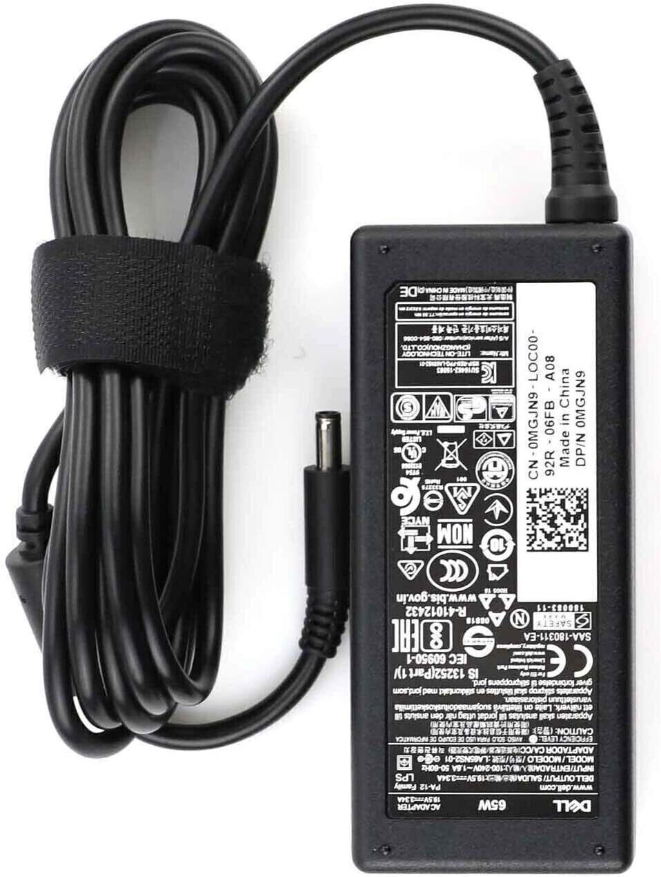 LOT5 OEM DELL 65W PA-12 Inspiron 6TM1C AC Power Adapter Charger LA65NS2-01 4.5mm