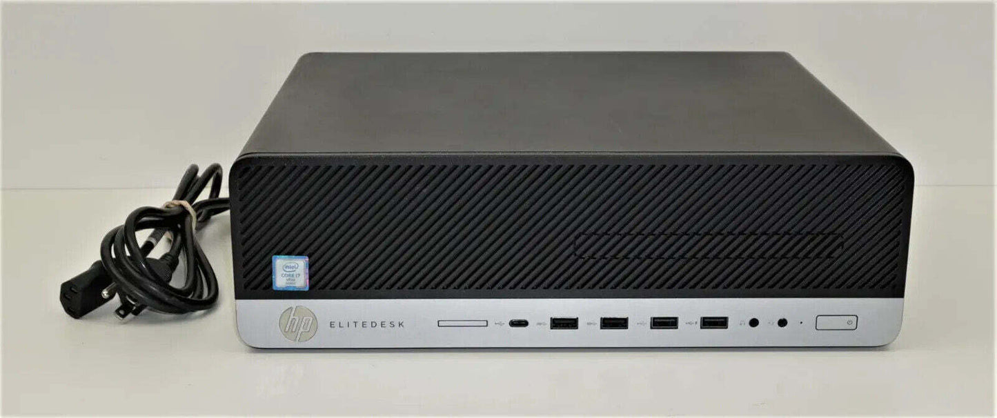HP EliteDesk 800 G3 SFF i7-7700 3.60GHz 32GB RAM 960GB SSD WiFi Win 10 Pro