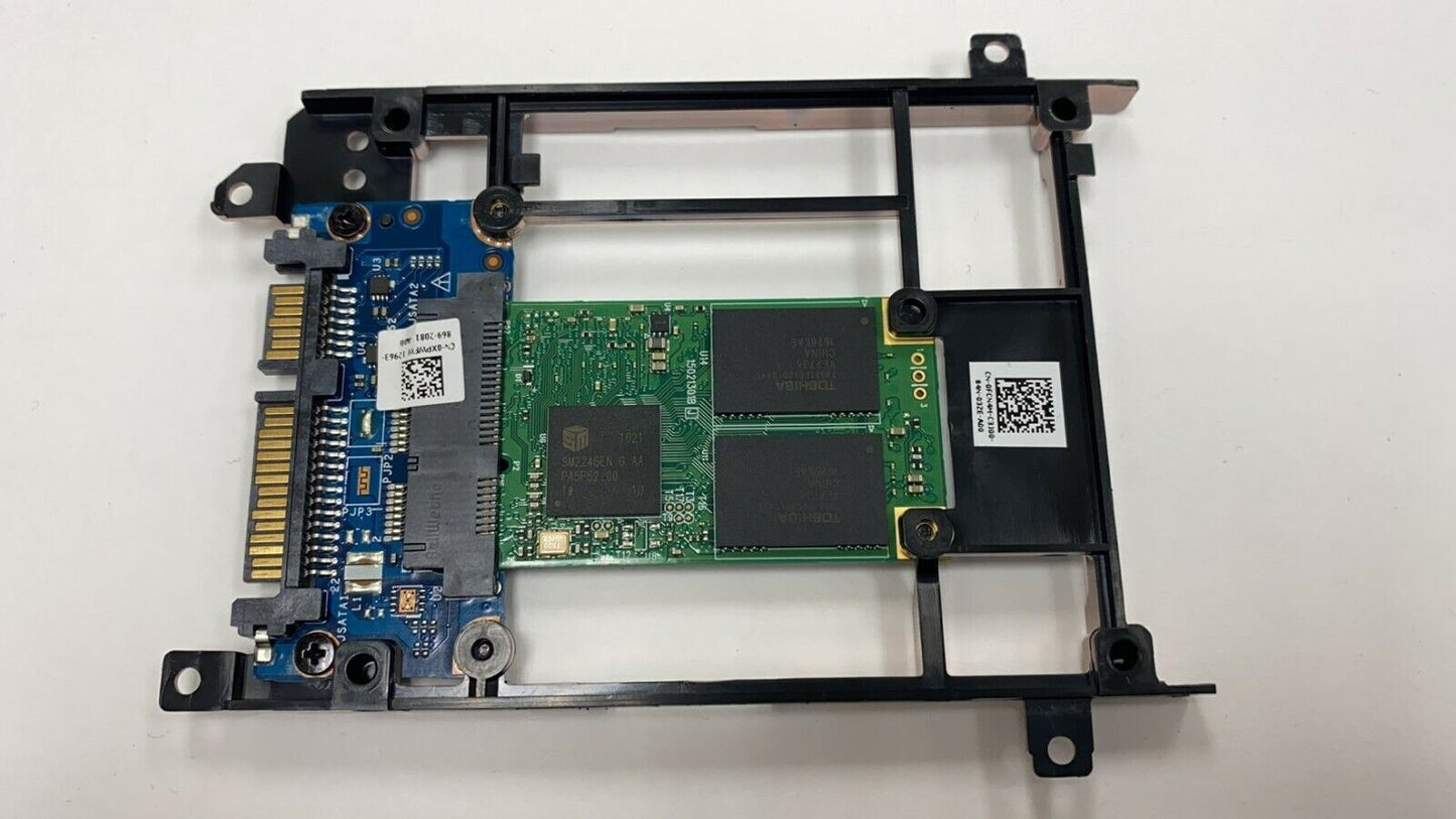 Dell E7240 E7440 E7250 E7450 256GB 6Gb/S MSATA Solid State SSD G50CY w/ caddy