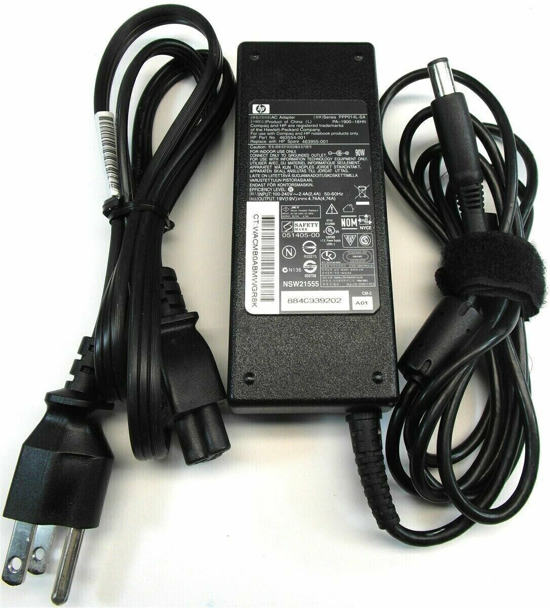 Genuine HP Laptop Charger AC Power Adapter 773553-001 609940-001 463955-001 90W