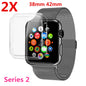 Lot 2 Apple Watch Series 2 Case Cover iWatch Protective Bumper Rugged 42/38mm