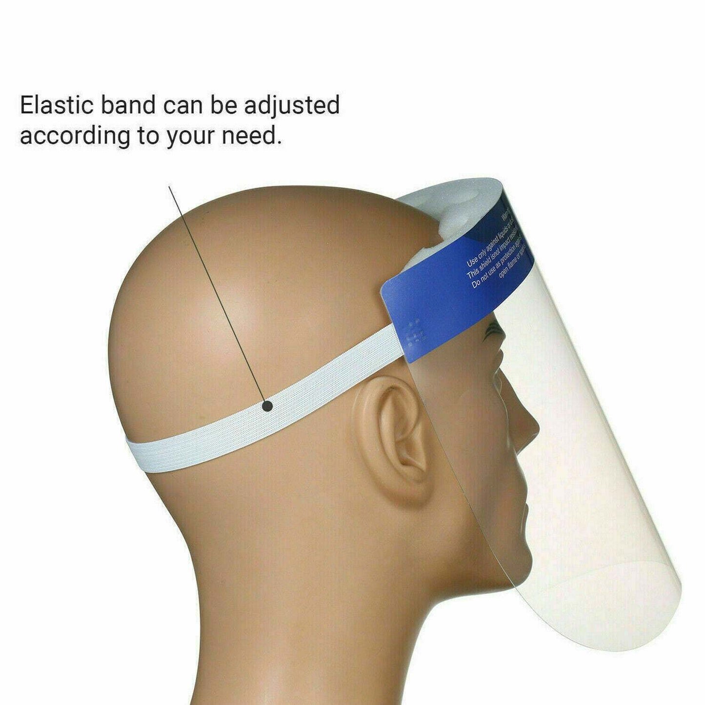 Safety Full Face Shield Reusable Washable Protection Cover Face Mask Anti-Splash