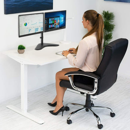 DUAL 2x Dell HP SAMSUNG 24inch 27inch Matching FHD Widescreen Monitors (GRADE A)