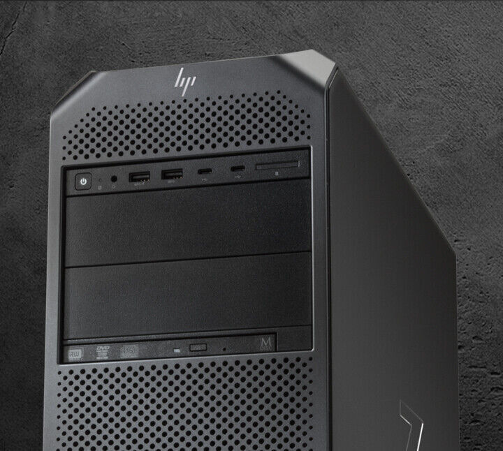 HP Z6 G4 Workstation 2x Xeon Gold6148 40core128GB RAM 512GB SSD +3TB K2000 WIN11