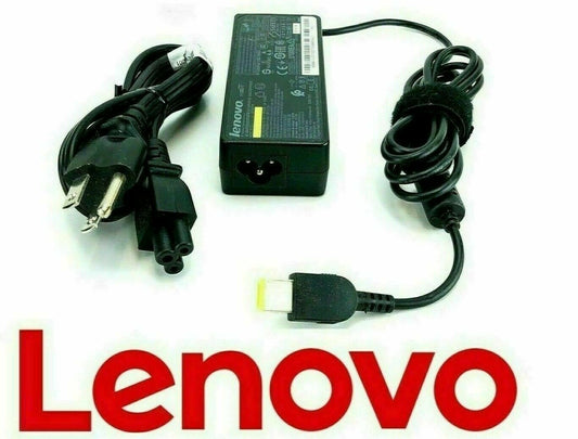 Genuine Lenovo ThinkPad Laptop AC Charger Adapter 65W 20V 3.25A SQUARE SLIM TIP