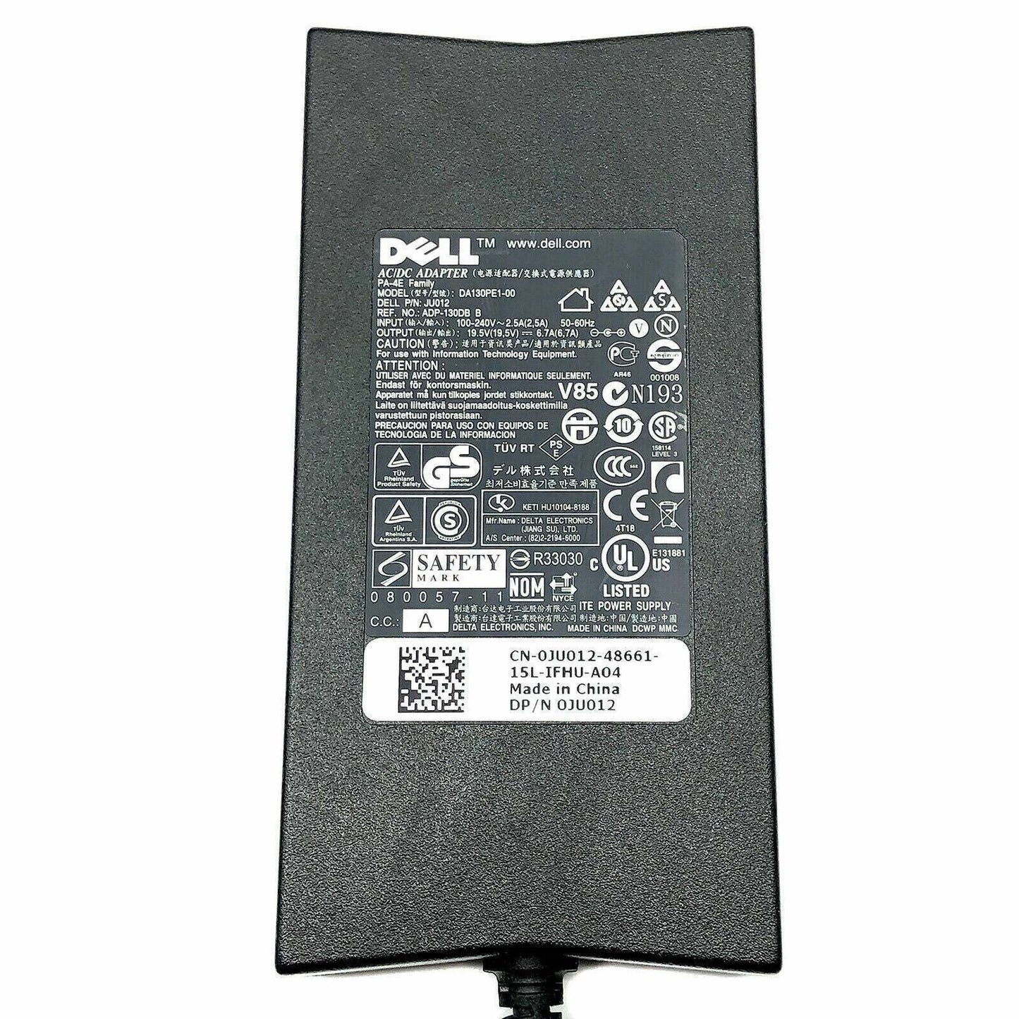Dell E6520 E5580 E6540 E6440 E5570 E5540 130w PA-4E Laptop AC adapter Charger