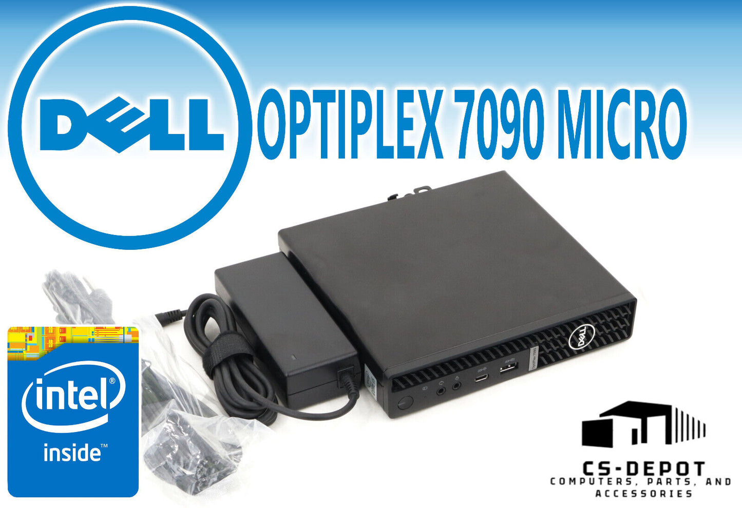 Dell OptiPlex 7090 Micro Tiny Desktop UP T0 I9-11900 64GB 2TB M.2 SSD Win11 WiFi