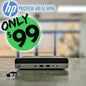 HP 600 G3 mini i5-6500T 16GB RAM 256GB SSD WIFI Windows 10 PRO w/Power Adapter