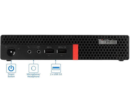Lenovo P320 Micro i7-7700T 16GB RAM 960GB SSD Quadro P600 Windows 10 PRO WIFI