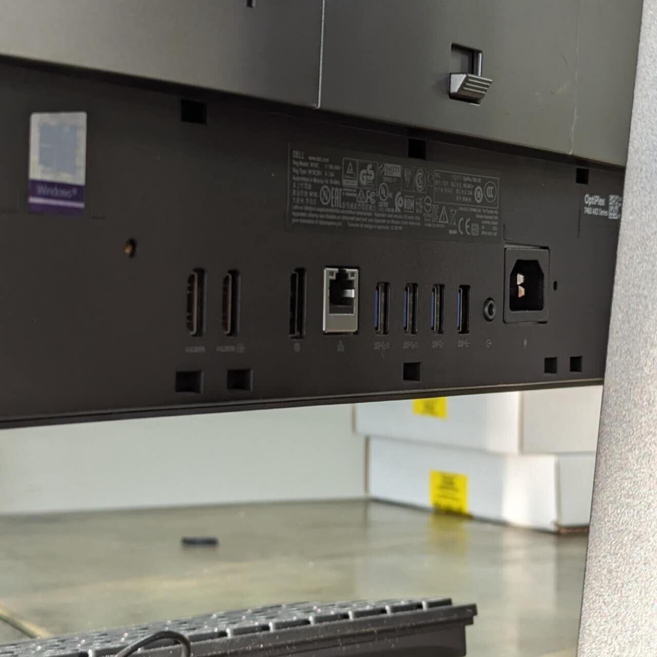 Dell OptiPlex 7460 All In One AIO FHD i5-8500 32GB 1 TB SSD GTX 1050 Win 11 WiFi