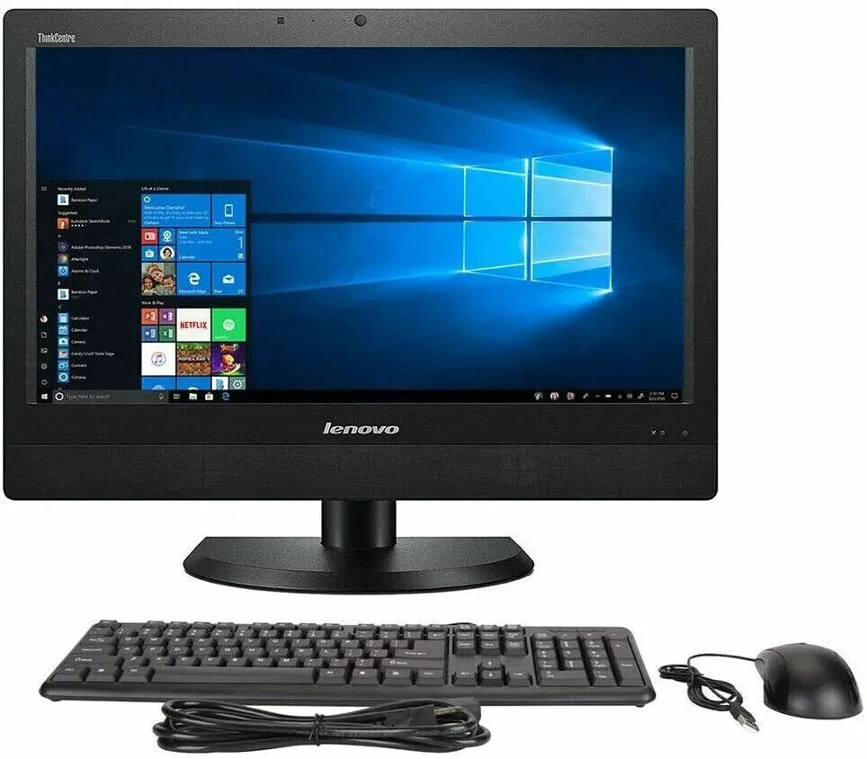 Lenovo ThinkCentre M92z AIO I5-3470T 8GB RAM 500 GB HDD DVD WIN10 PRO/64BIT Wifi