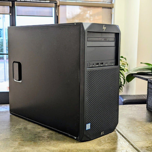 HP Z2 Tower G4 Workstation i7-8700 GTX 1050 32GB RAM 512GB SSD + 1TB HDD WIN10