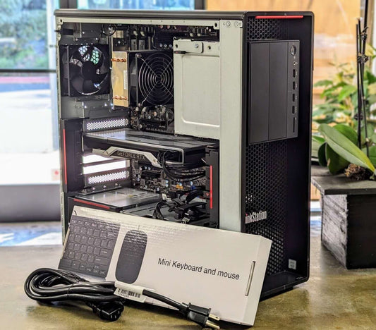 Lenovo ThinkStation P520 Gaming PC W-2135 RTX 2080 32GB DDR4 2TB SSD Windows 11