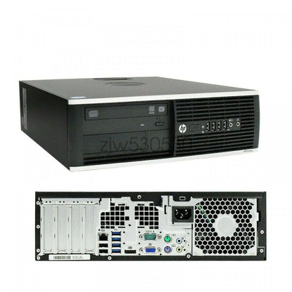 HP Compaq Elite 8300 SFF i7-3770 3.40GHz 16GB RAM 240GB SSD+2TB Win10 Pro WIFI