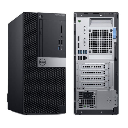 Dell Optiplex 5060 MT Intel i5-8500 16GB 256GB SSD +500GB DVD WIFI WINDOWS 10
