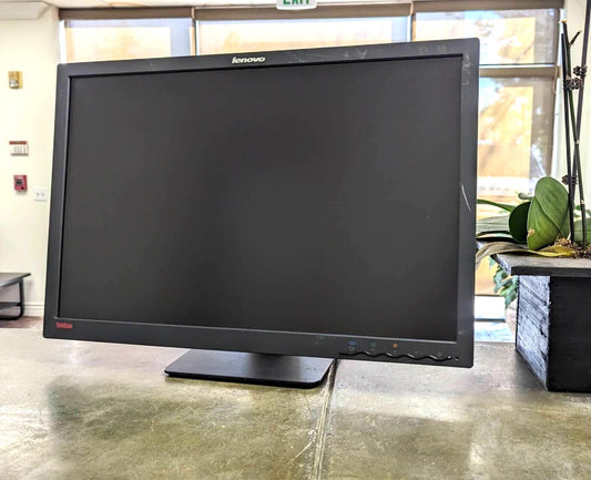 Lenovo ThinkVision LT2452PWc 24” 1920 x 1200 WLED LCD Monitor and stand