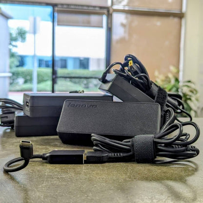 Lot of 50 Lenovo 90W 20V 4.5A Slim Yellow Tip AC Adapters adlx90nlc2a