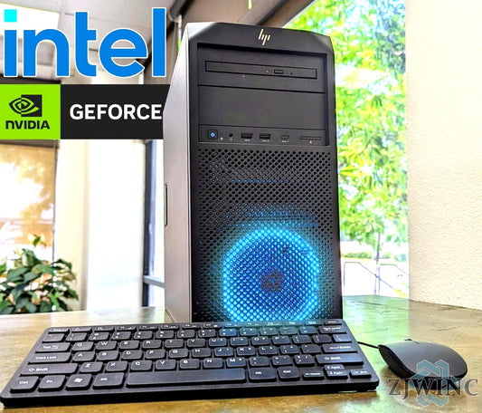 HP Z2 Tower G4 Workstation - i7-8700 GTX770 32GB RAM 256GB SSD + 1TB HDD WIN10 W