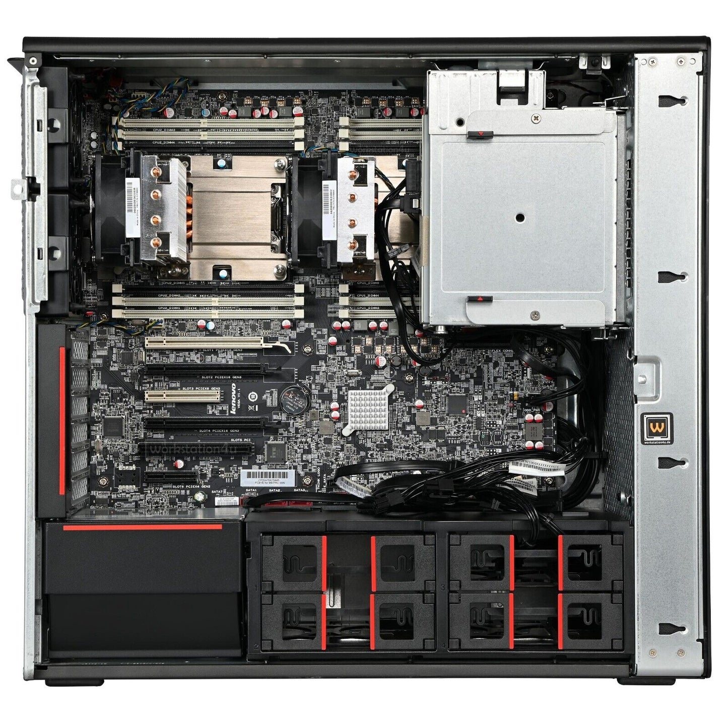 Lenovo P700 36cores 2xXeon E5-2699 V3 256GB DDR4 R5-430 512GB SSD +1TB HDD Win11