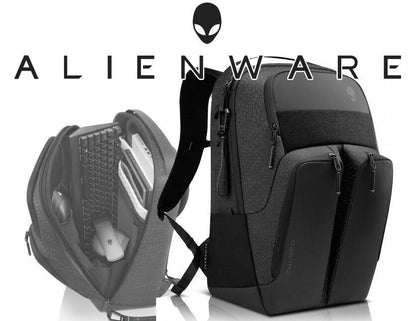 50L Extra Large Durable Travel Computer Backpack Waterproof 17" Laptop Bag Black