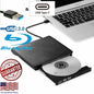 Portable windows PC apple MAC Slot Loading Blu-ray External Burner