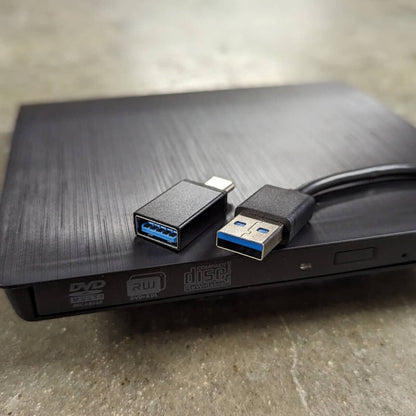 Portable windows PC apple MAC Slot Loading Blu-ray External Burner
