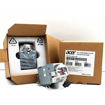 Original OEM Replacement Lamp & Housing Acer P6500 Projector MC.JMG11.004