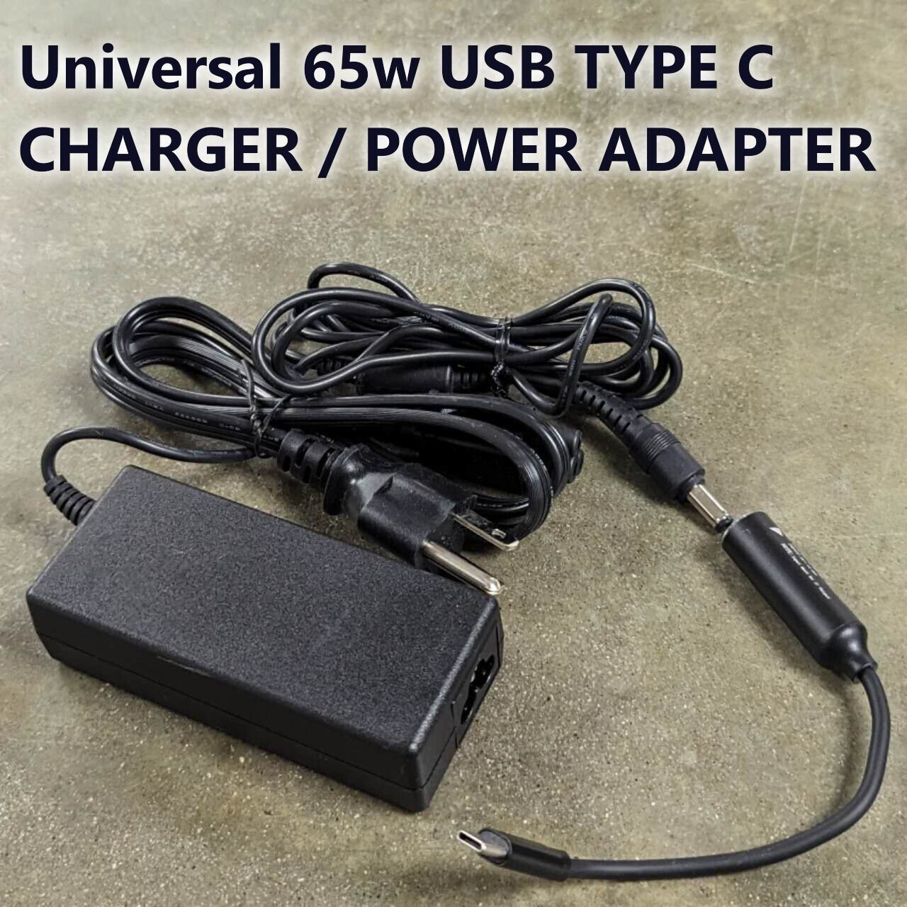 65W USB C Charger Laptop Adapter, Type C Laptop Power Adapter Supply, for Lenovo