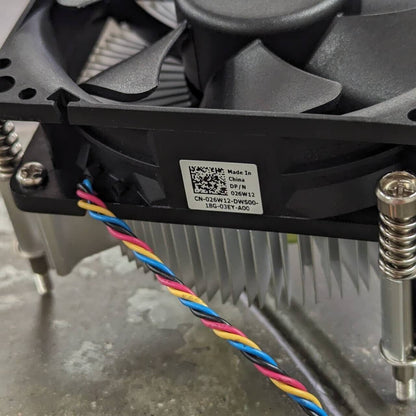 New Dell ALIENWARE CPU Heatsink/fan for AURORA R12 Optiplex 3040 5040 7040 3050