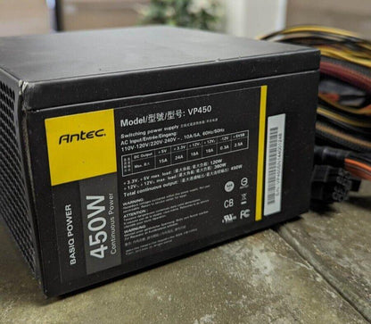 Antec VP450 450W 20+4-Pin ATX Desktop Power Supply