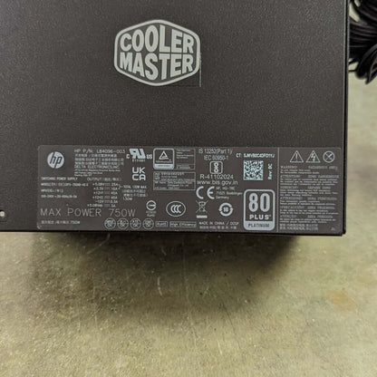 OPEN BOX 750W Non Modular Gaming Power Supply 80 PLUS Platinum Certified ATX PSU