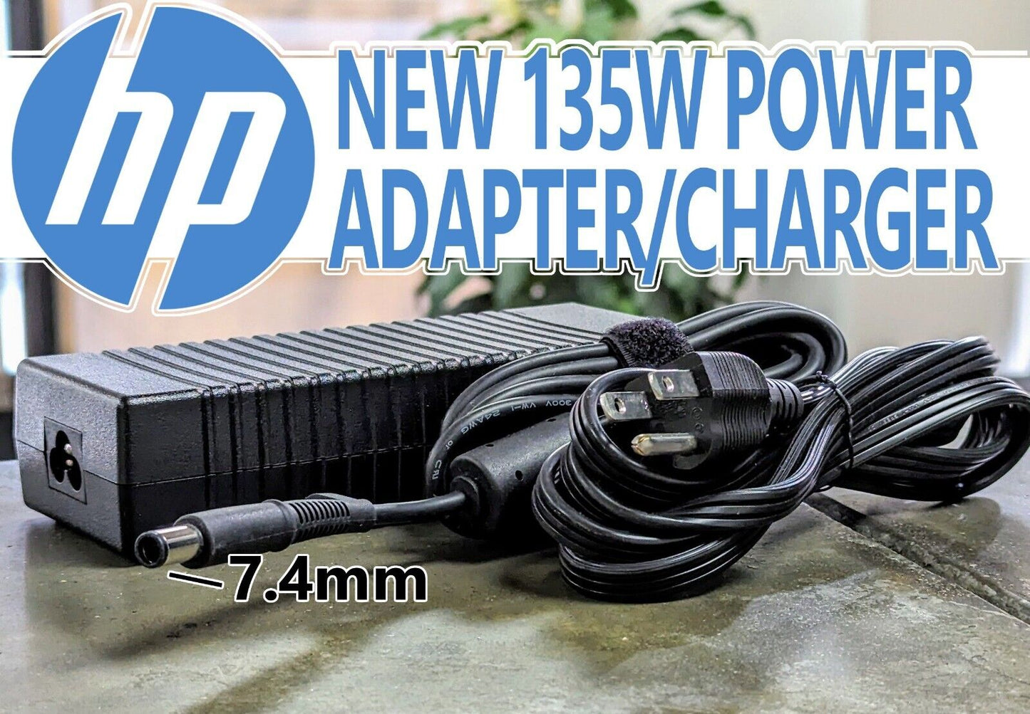 135W 19.5V AC Adapter Genuine OEM HP For Elite 8300 8200 8000 7900 7800 USDT