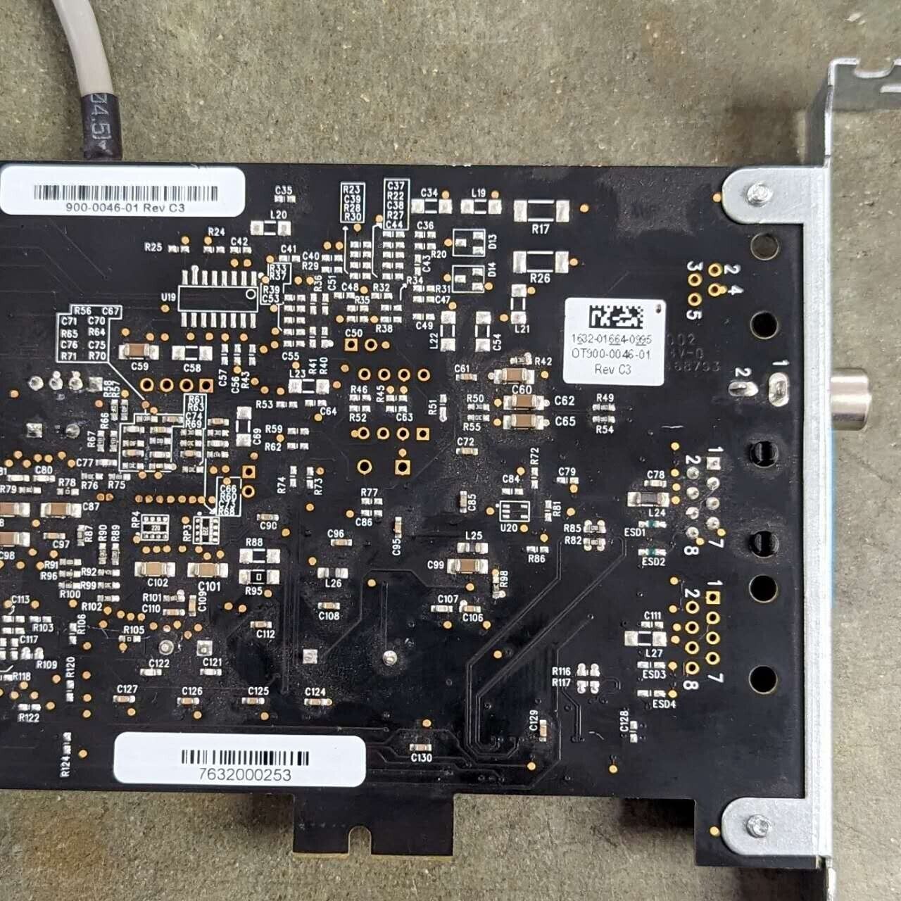 473-0044 One Touch Systems RJ-45 Keypad Interface Card W/ Cables