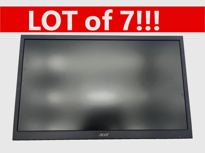 LOT of 7 NEW Acer LCD LED Panel BOE 21.5"W FHD NONE GLARE KL.2150E.013