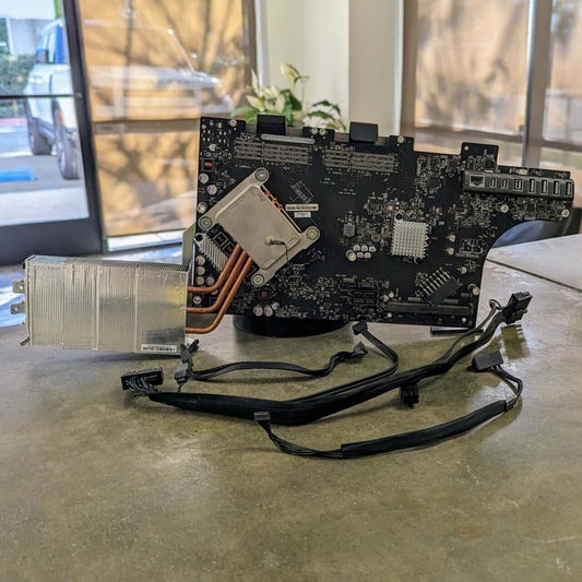 Apple iMac 27” 2011 A1312 MOTHERBOARD Logic Board w/ heatsink cables i5-2500S