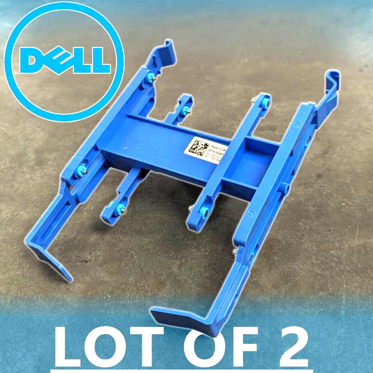 LOT OF 2 GW1T5 Dell 3.5" to Dual 2.5" R5 2x SSD HDD Caddy Precision T3630 T3640