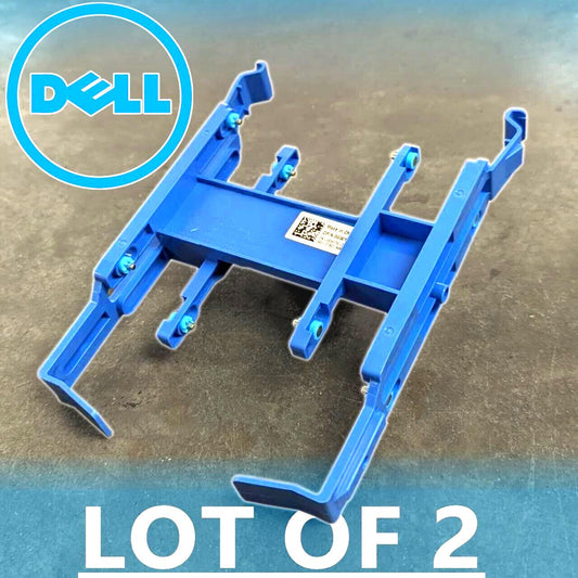 LOT OF 2 GW1T5 Dell 3.5" to Dual 2.5" R5 2x SSD HDD Caddy Precision T3630 T3640