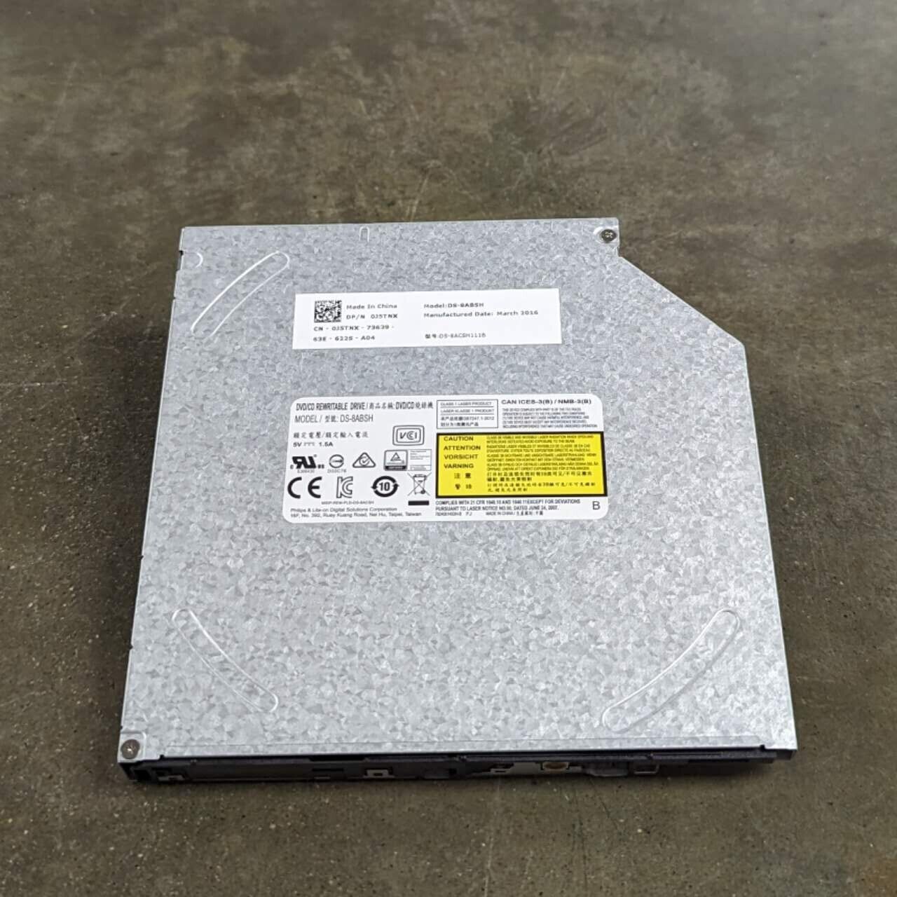 LOT30 Dell OEM DVDRW Rewritable Drive SATA 12.7mm Writer Rewriter Burner NOBezeL
